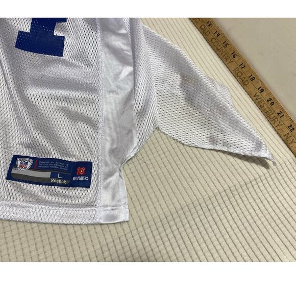 Reebok NFL Tiki Barber # 24 Dallas Cowboys Football Jersey Youth Large 14-16 - Picture 10 of 11